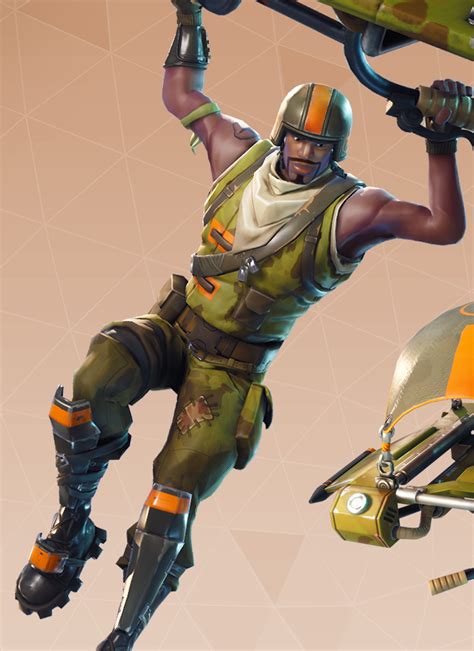He uses the spitfire character model. Image - Aerial Assault One Trooper skin.png | Fortnite ...