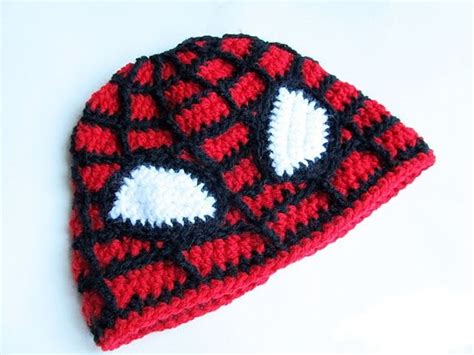 Spiderman Hat Pattern Crochet Character Hats Crochet Hats Crochet