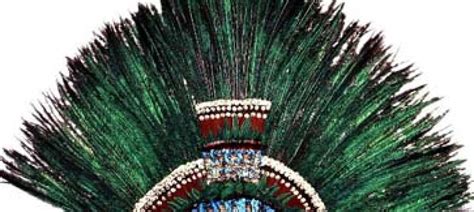 Tenochtitlán, die hauptstadt des mächtigen reiches. Azteken: Montezumas Kopfschmuck - Gesellschaft - FAZ