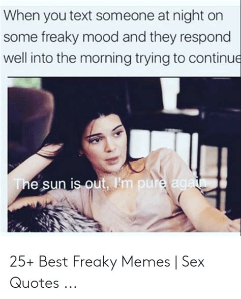 Freaky Mood Memes