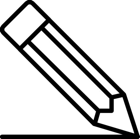 Pencil Svg Png Icon Free Download (#83367) - OnlineWebFonts.COM
