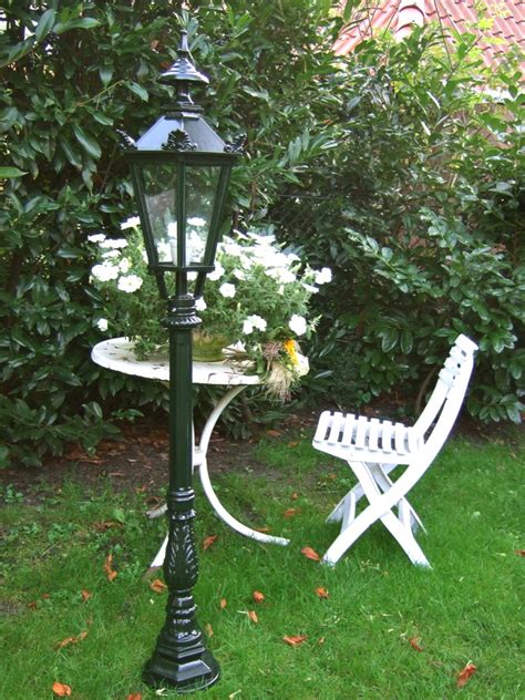 Design außen steh leuchte anhtrazit edelstahl terrassen beleuchtung garten stand lampe 80 cm. Aussenleuchten, Garten Lampe, stehende Nostalgie Lampen ...