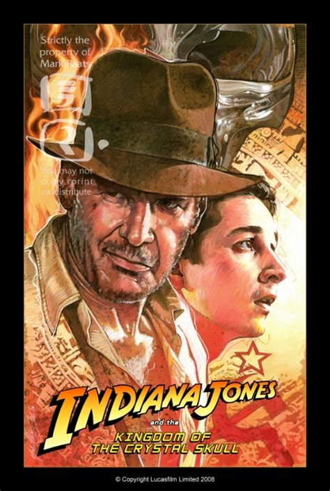 Indiana Jones Crystal Skull In Mark Raatss Indiana Jones Comic Art