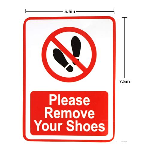 No Shoes Sign Printable Printable World Holiday