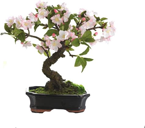 Cherry Blossom Bonsai Tree Bush Plant Artificial Pink Flower