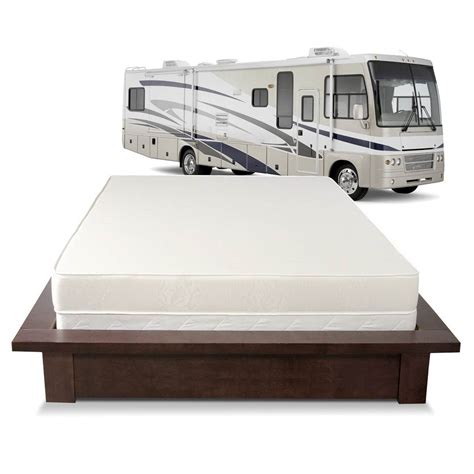 Memory foam mattresses are designed to custom support your body evenly, which may mean alleviating back pain. Serenia Sleep 6 Inch RV Memory Foam Mattress Review | May 2018