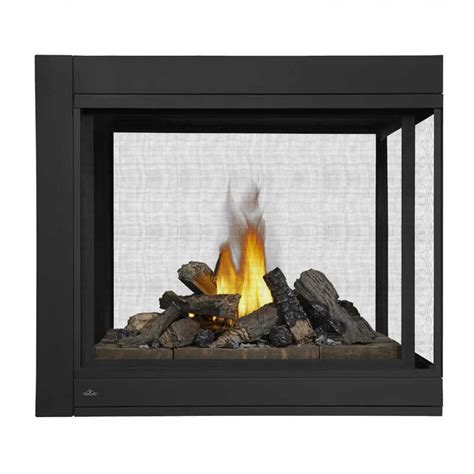 It burns until the temp limit switch shuts it down and no venting happens. Napoleon Ascent BHD4 Multiview Direct Vent Gas Fireplace