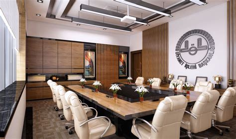 Meeting Room Design On Behance Meeting Room Design Board Room Design