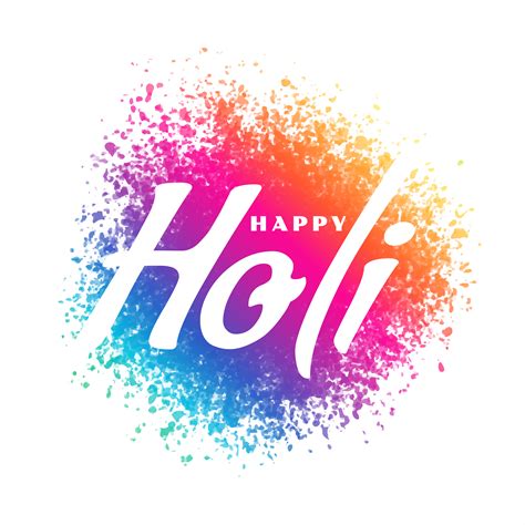 Colors Splatter Happy Holi Festival Background Download Free Vector