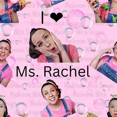 Ms Rachel Icky Sticky Bubblegum Seamless File Etsy Australia