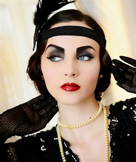 1920s Hair And Makeup Uphairstyle