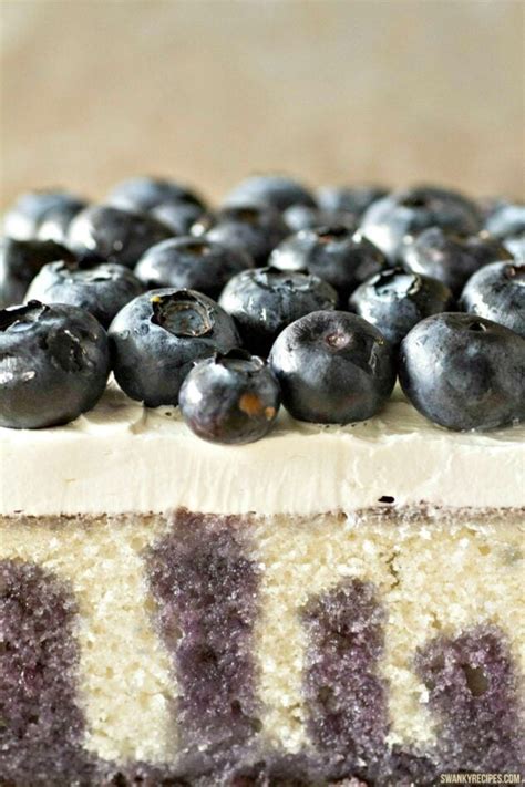 Blueberry Lemon Poke Cake Swanky Recipes