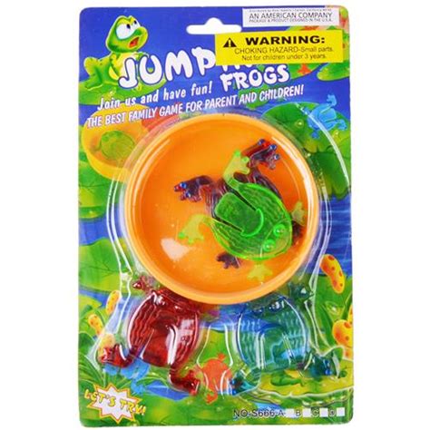 wholesale leap frog jumping game with 6 frogs glw