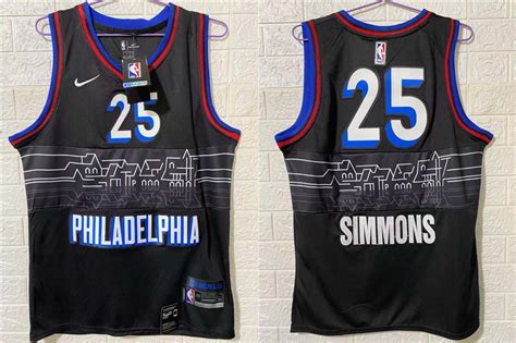 See more of city of jersey city official government page on facebook. Men's Philadelphia 76ers #25 Ben Simmons NEW Black Nike 2021 Swingman City Edition Jersey on ...