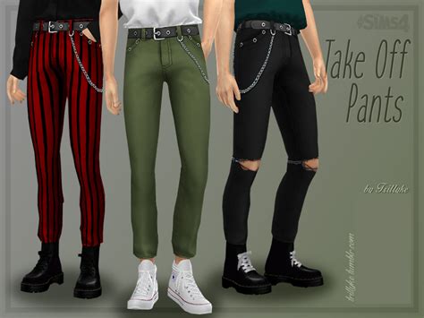 The Sims Resource Trillyke Take Off Pants