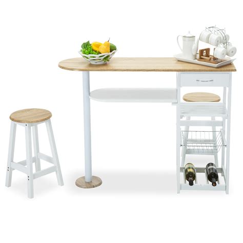 We did not find results for: Kitchen Island Trolley Cart Dining Table Storage w/2 ...