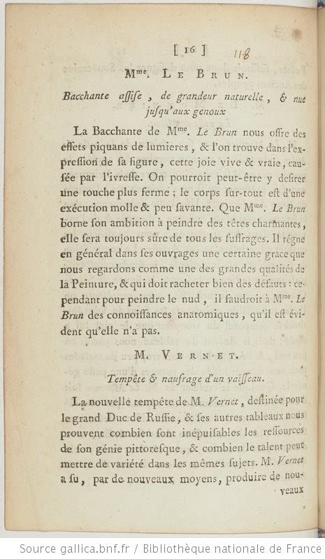 Observations Critiques Sur Les Tableaux Du Sallon De Lannée 1785