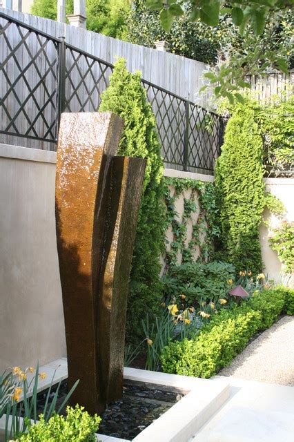 Water Feature Scupture Traditional Garden San Francisco By Terra Ferma Landscapes Houzz Au