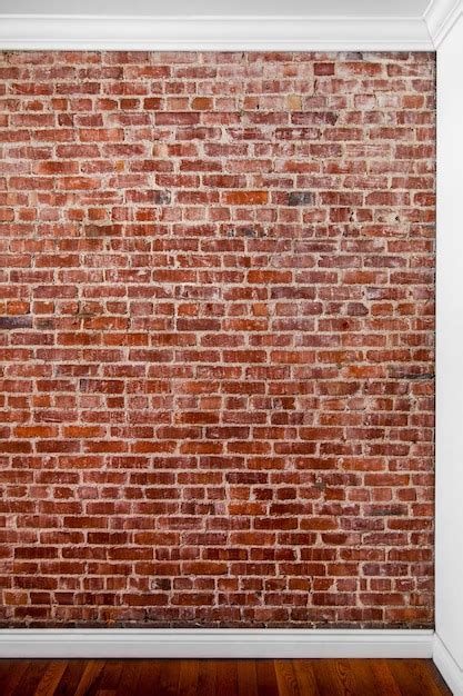 Premium Photo Flat Brick Wall Perspective