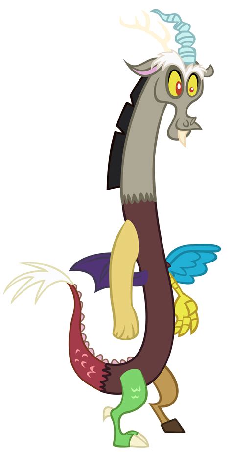 1 Discord Vector By Glessmlp On Deviantart My Little Pony Drawing