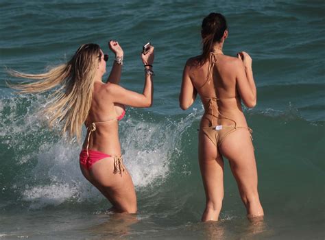 Francesca Bambilla And Livia Canallis In Bikini GotCeleb