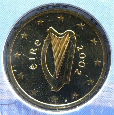 Ireland Euro Coins Unc 2002 Value Mintage And Images At Euro Coinstv