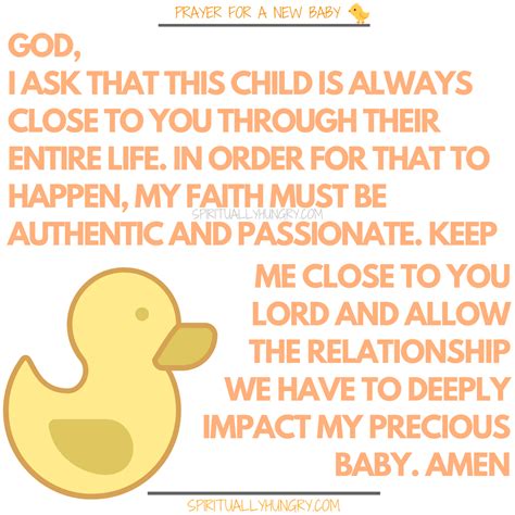 21 Prayers For A Newborn Baby Spiritually Hungry