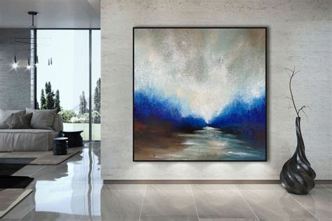 Extra Large Wall Art Painting On Canvas Abstract Painting Etsy Uk