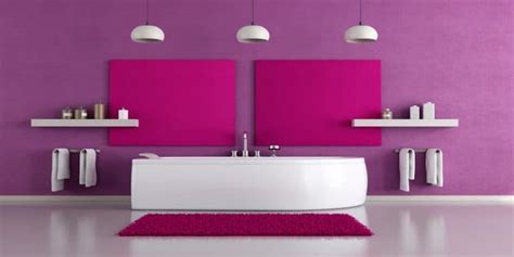 5 Harmonious Color Scheme Dark Purple Bathroom Purple Bathroom