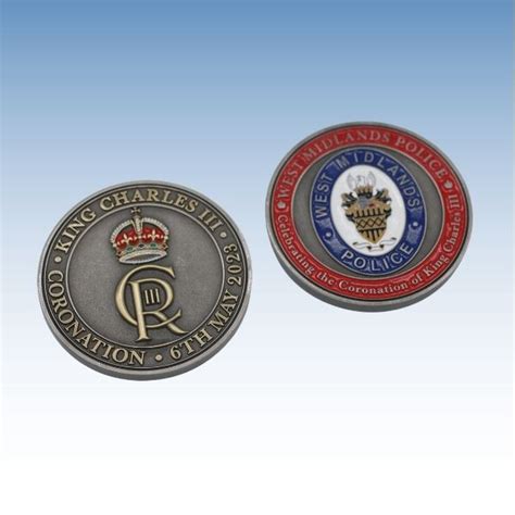 Challenge Coronation Coin 50mm West Midlands Police Museum