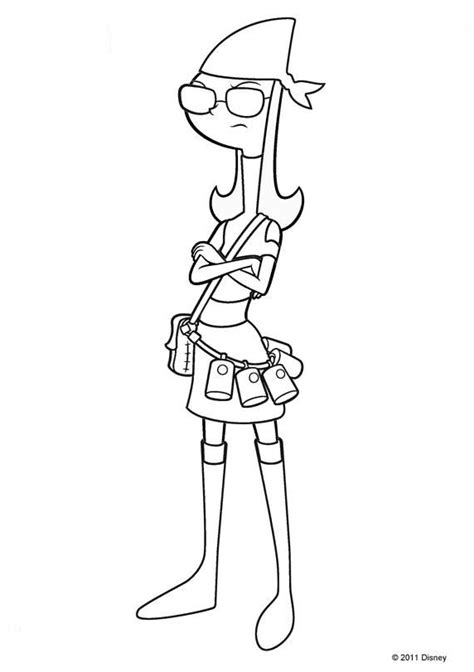 64 Phineas and Ferb Coloring Pages - ColoringPagesOnly.com