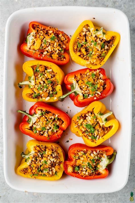 Learn How To Make These Easy 5 Ingredient Stuffed Peppers With Simple