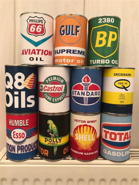 Excited To Share This Item From My Etsy Shop Replica Motor Oil Cans