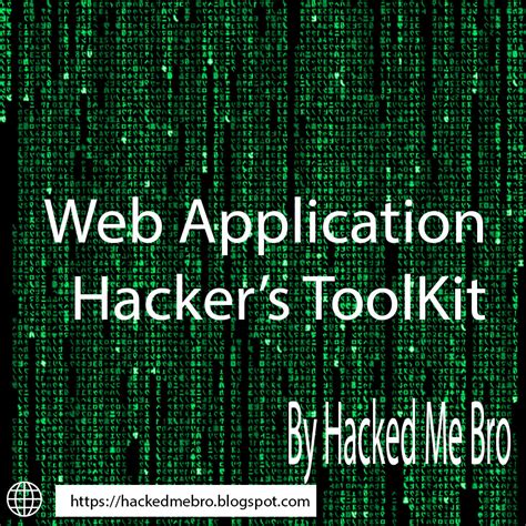 Web Application Hackers Toolkit Hack Me Tech