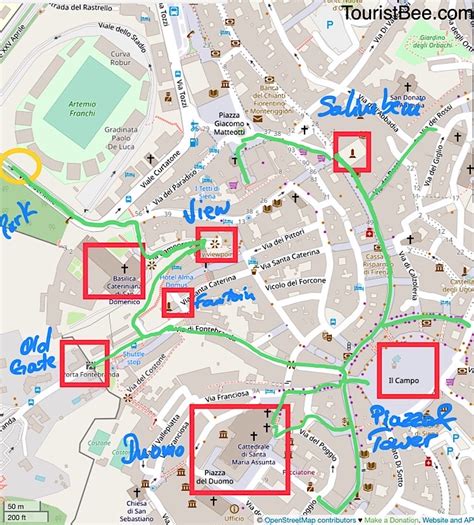 Siena Campus Map