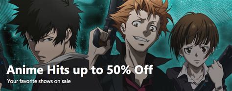Get details on how this might affect you2 minutes ago. Xbox AnimeHITS - Up to 50% off Your Favorite Shows ...