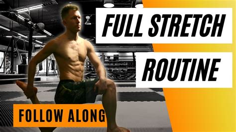 My Full Stretching Routine Follow Along Youtube