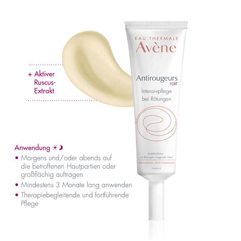 Find out about complete skin care regimens specifically developed for sensitive skin. Avène Antirougeurs FORT Intensivpflege - shop-apotheke.com