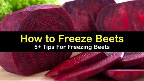 Beets come in all sorts of colors, shapes, and sizes. 5+ Ways to Freeze Beets