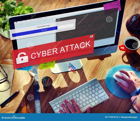 Fraud Hacking Spam Scam Phising Concept Stock Image Image Of