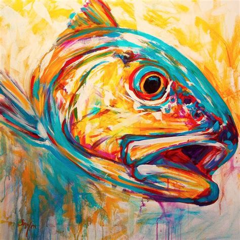 Pin By Andrea Mcclung On Tats Fly Fishing Art Redfish Art Art