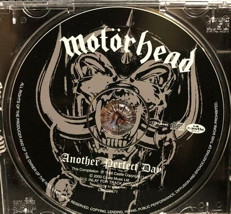 Motorhead Another Perfect Day 5050749206527 Ebay