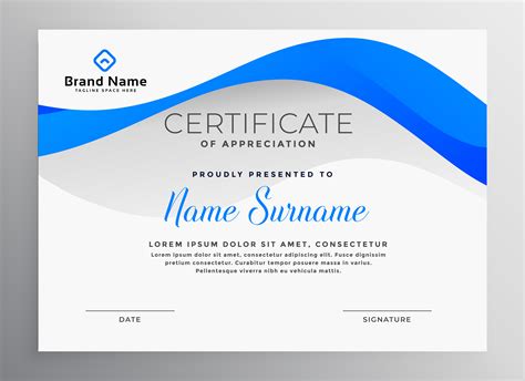 Certificate Layout Certificate Background Certificate Design Template