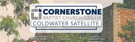 Cornerstone Baptist Church In Orillia Coldwater Satellite
