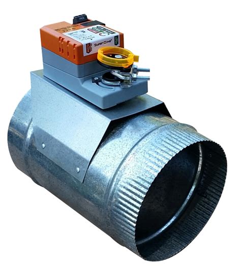 Hvac Zone Damper Round 12 Professional Grade Heavy Duty Usa Made