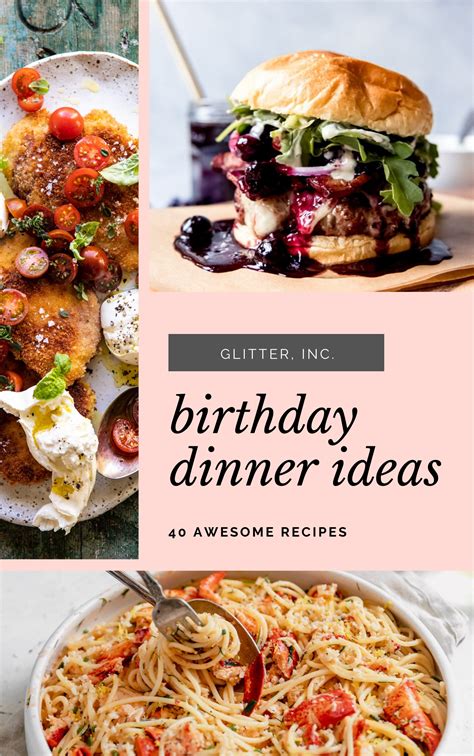 easy birthday dinner ideas at home birthday dinner ideas at home uk 1st birthday party ideas