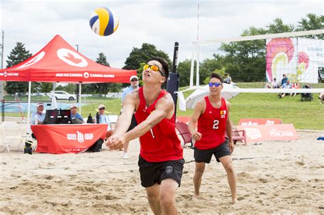 nunavut men s beach volleyball team earns tight win over yukon at summer games nunatsiaq news