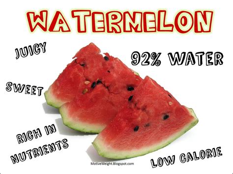Motiveweight Watermelon Can Help With Weight Loss