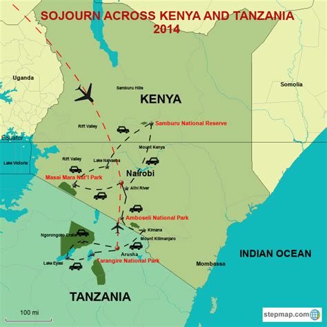 Map Of Kenya And Tanzania Maps Model Online