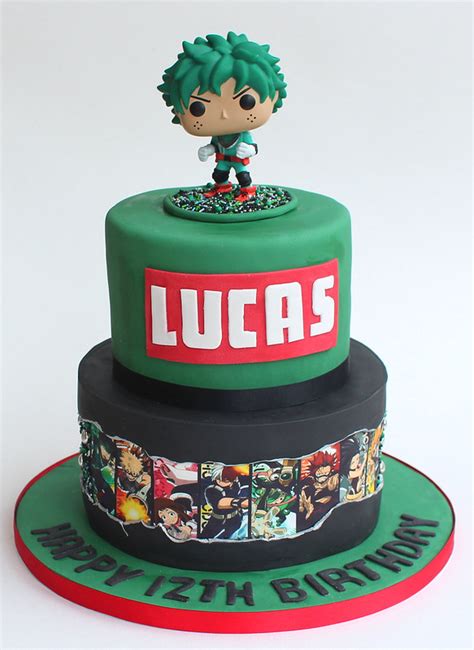 My Hero Academia Cake Anime Cake Cute Birthday Cakes Birthday Cake Kids